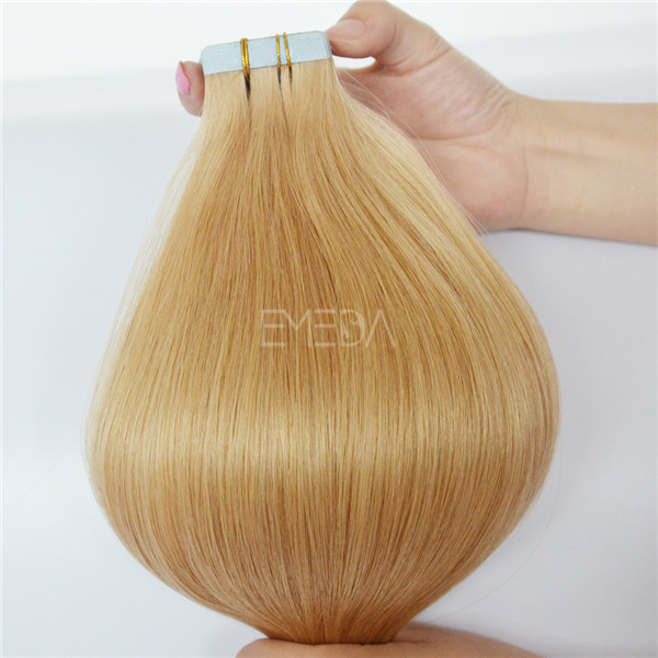 EMEDA virgin hair topest quality tape in hair extensions JF039